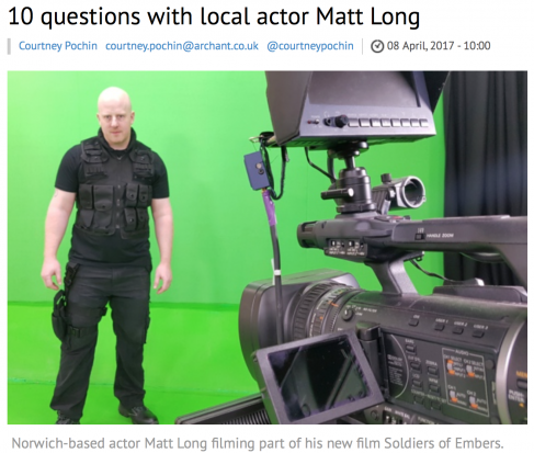 10 Questions with Matt Long